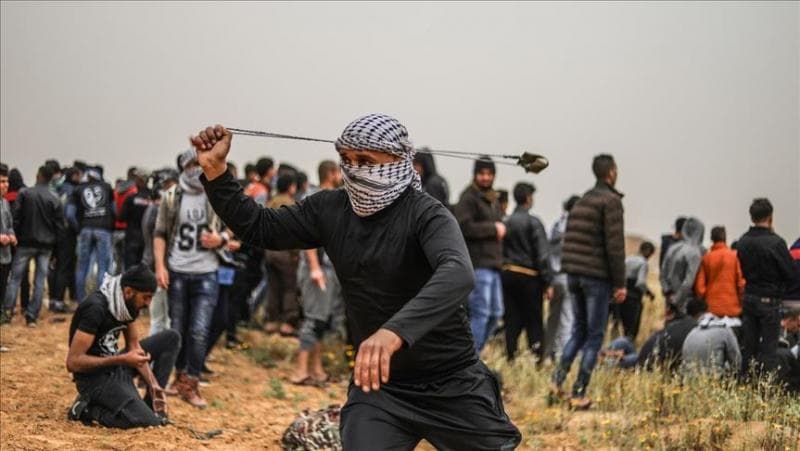 Warga Palestina dua kali melakukan gerakan Intifada. (AA)
