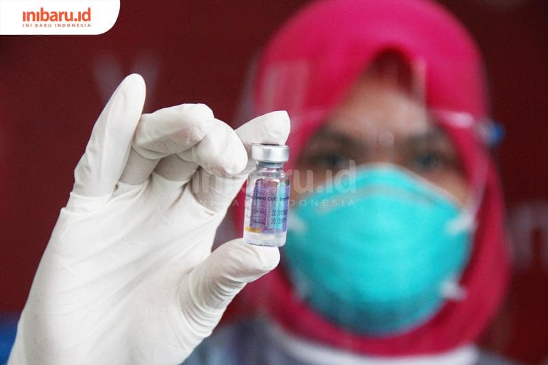 Ilustrasi: Suasana vaksinasi Covid-19 di Kota Semarang. (Inibaru.id/ Triawanda Tirta Aditya)