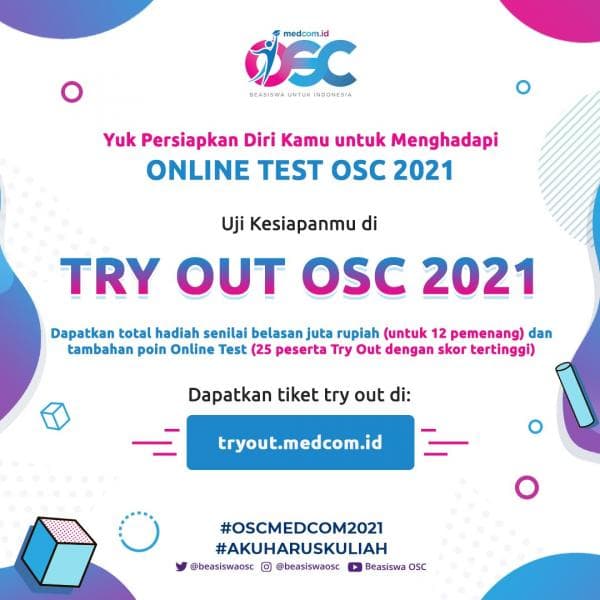 Pendaftaran beasiswa OSC Medcom.id bakal ditutup 2 November 2021. (Inibaru.id/Triawanda Tirta Aditya)