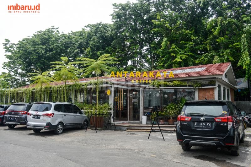 Antara Coffee salah satu coffee shop lokal Semarang yang ada di sentra makanan museum.&nbsp;(Inibaru.id/Kharisma Ghana Tawakal)