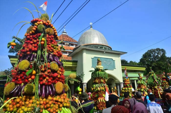 Tradisi Gebyar Ngunduh Durian di Kudus. (Indozone/Antara - Yusuf Nugroho)