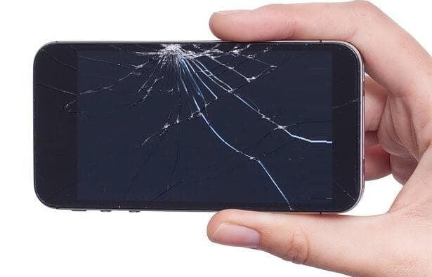 Kerusakan layar ponsel (leskompi)