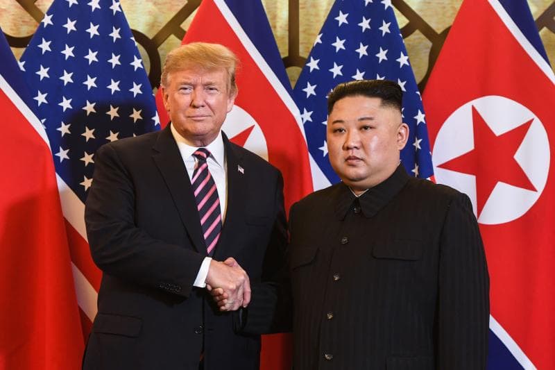 Trump berharap Kim Jong Un baik-baik saja. (AFP)