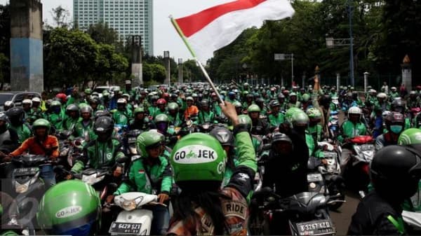 Ride-hailing di Indonesia tumbuh signifikan. (Liputan6)