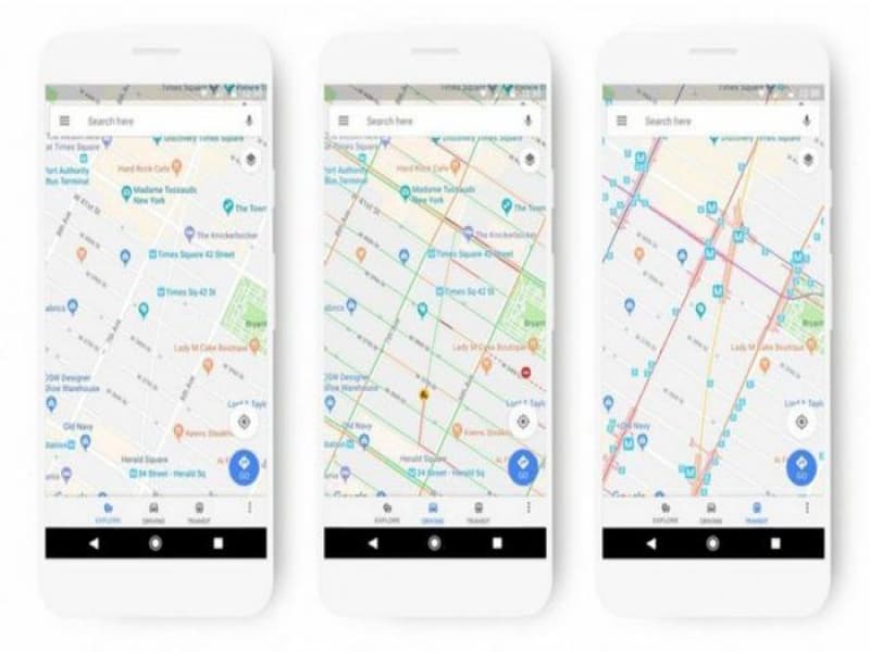 Google Maps akan tampil lebih menarik dengan pembaruan warna dan sejumlah fitur lain yang akan memudahkan penggunanya. (Google)