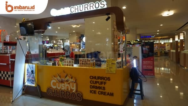 Cushy Churros Semarang di lower ground Paragon Mall. (Inibaru.id/ Ayu S Irawati)