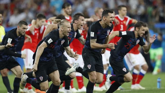 Timnas Kroasia catat sejarah baru. (Liputan6.com)