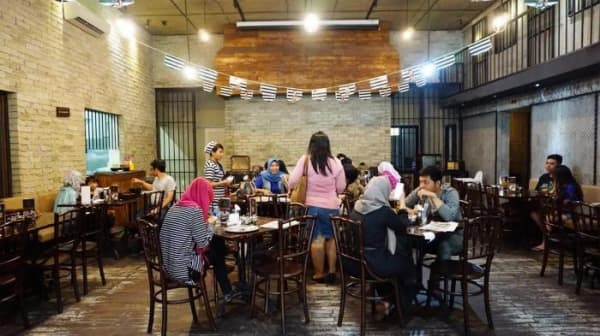 Bong Kopitown, restoran dengan konsep penjara di Yogyakarta. (Tribunnews)
