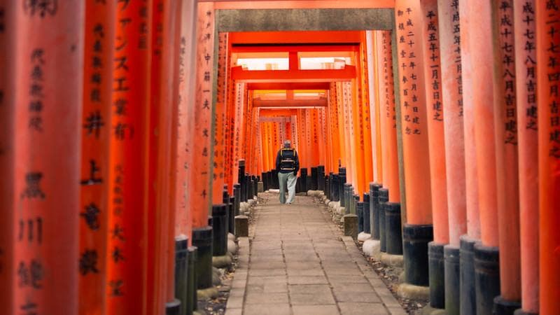 Fushimi Inari, Kyoto, Jepang. (Flickr/

Daniel Ramirez)