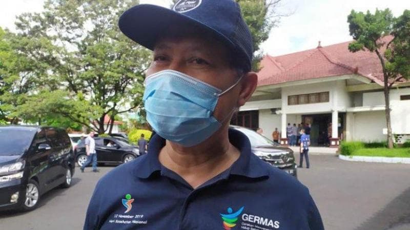 Kepala Dinas Kesehatan Kabupaten Banyumas, Sadiyanto, mengatakan kalau Banyumas sudah terlebih dahulu menerapkan peraturan masker. (Tribun)<br>