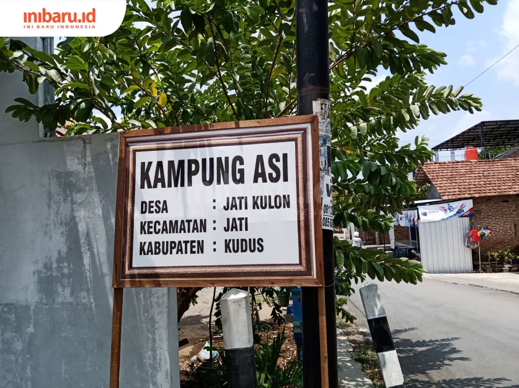 Desa Jati Kulon Kudus yang kini jadi kampung ASI. (Inibaru.id/ Zulfa Anisah)